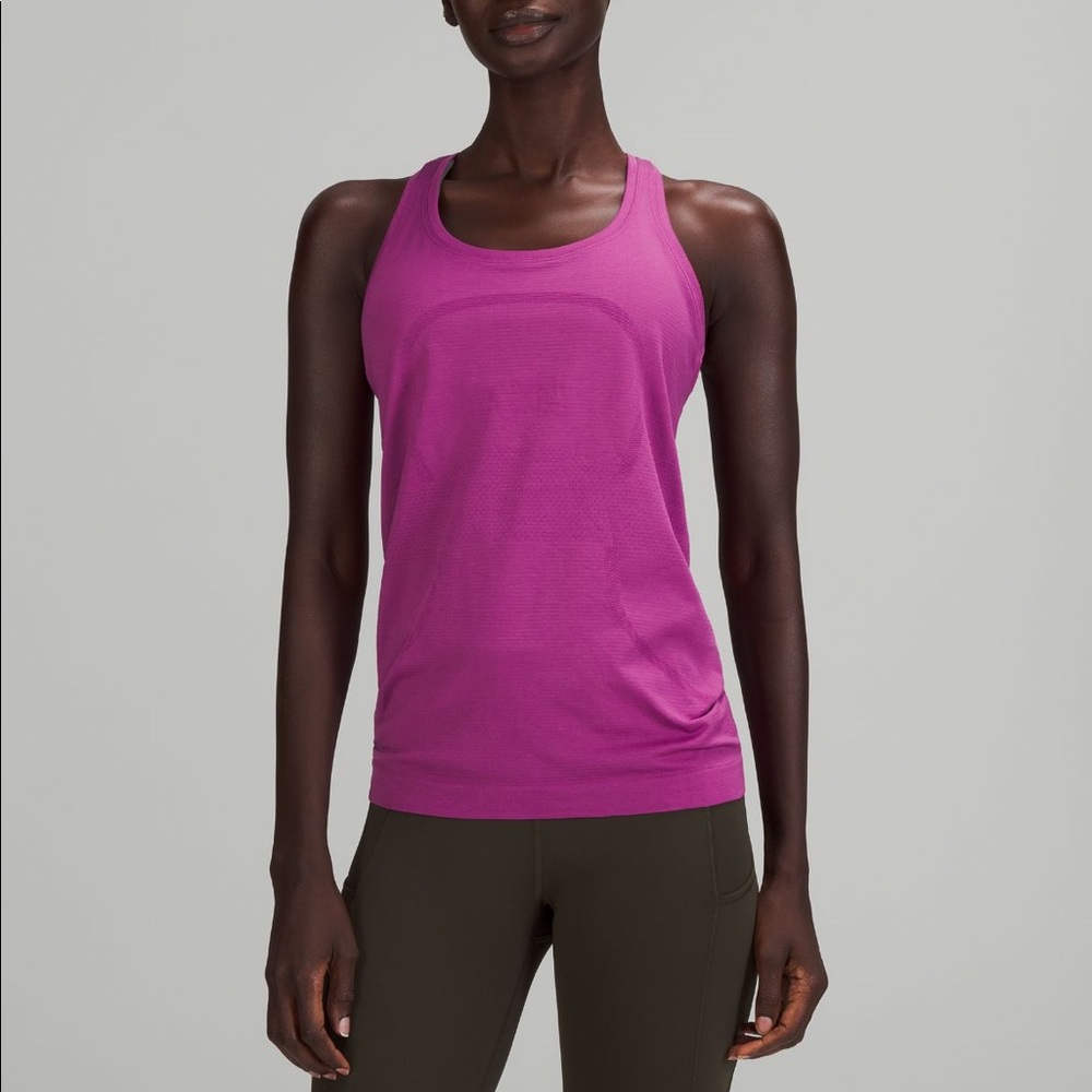 Lululemon Swiftly Tech Racerback 2.0 | Size 8 | Vivid Plum
